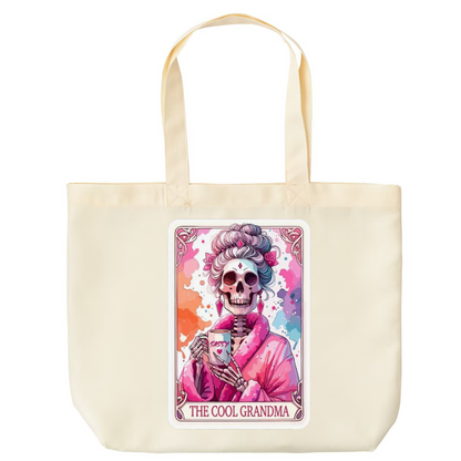 Tarot / Loteria Style Tote Bag : The Cool Grandma