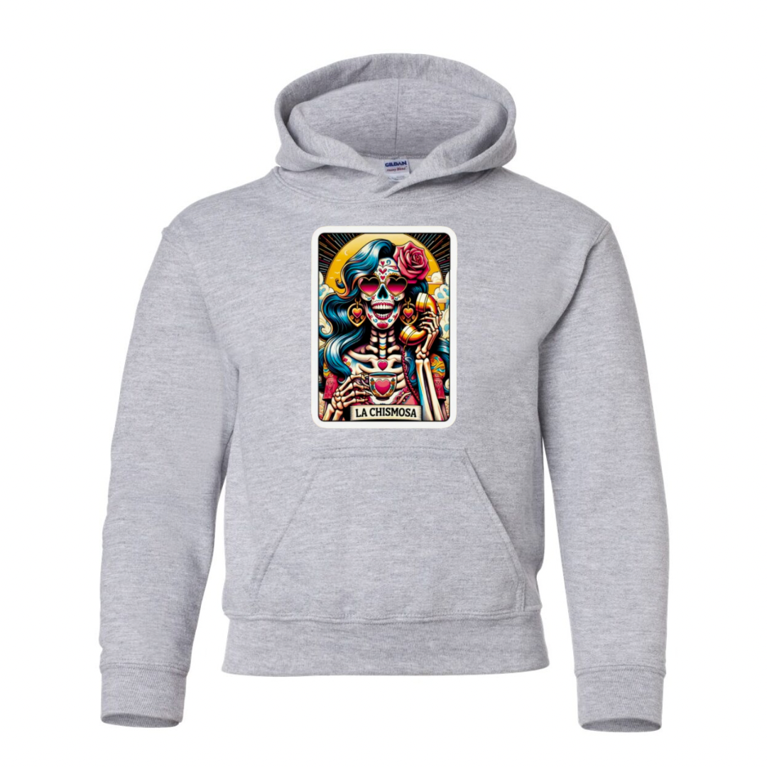 Tarot / Loteria Style Hoodie : La Chismosa