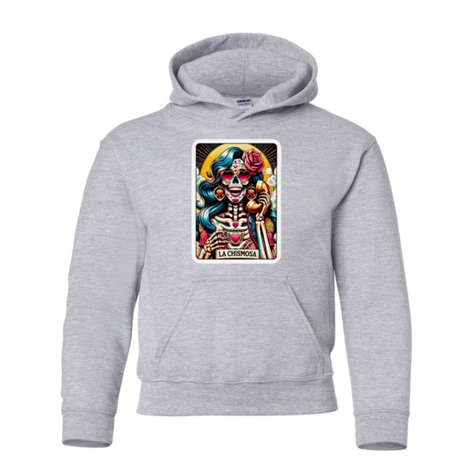 Tarot / Loteria Style Hoodie : La Chismosa