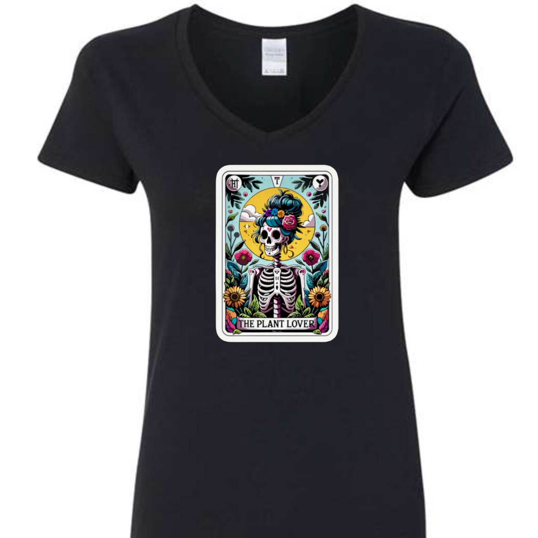 Tarot / Loteria Style T-shirt : The Plant Lover