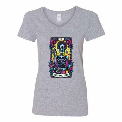 Tarot / Loteria Style T-shirt : The Nail Tech