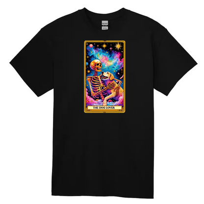 Tarot / Loteria Style T-shirt : The Dog Lover