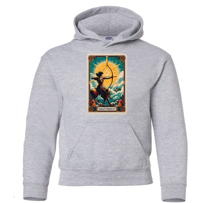 Zodiac Tarot Style Hoodie : Sagittarius