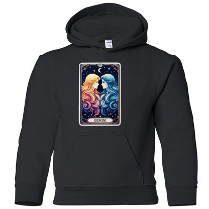 Zodiac Tarot Style Hoodie : Gemini