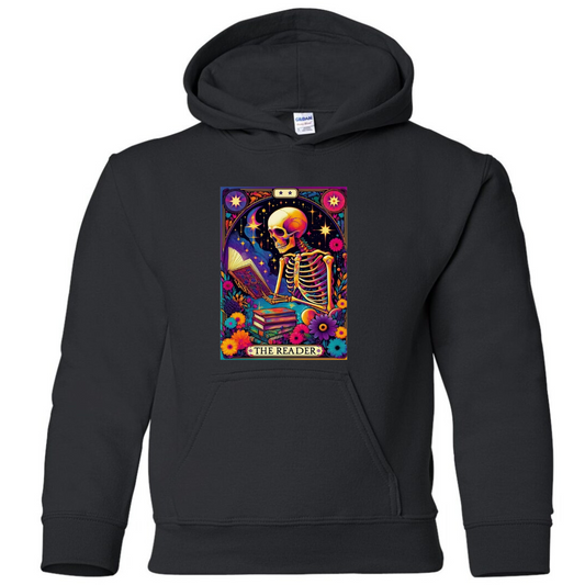 Tarot / Loteria Style Hoodie : The Reader