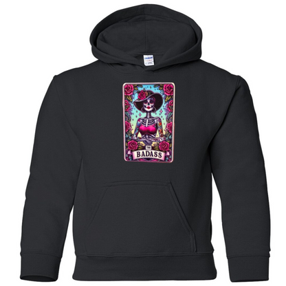 Tarot / Loteria Style Hoodie : The Badass