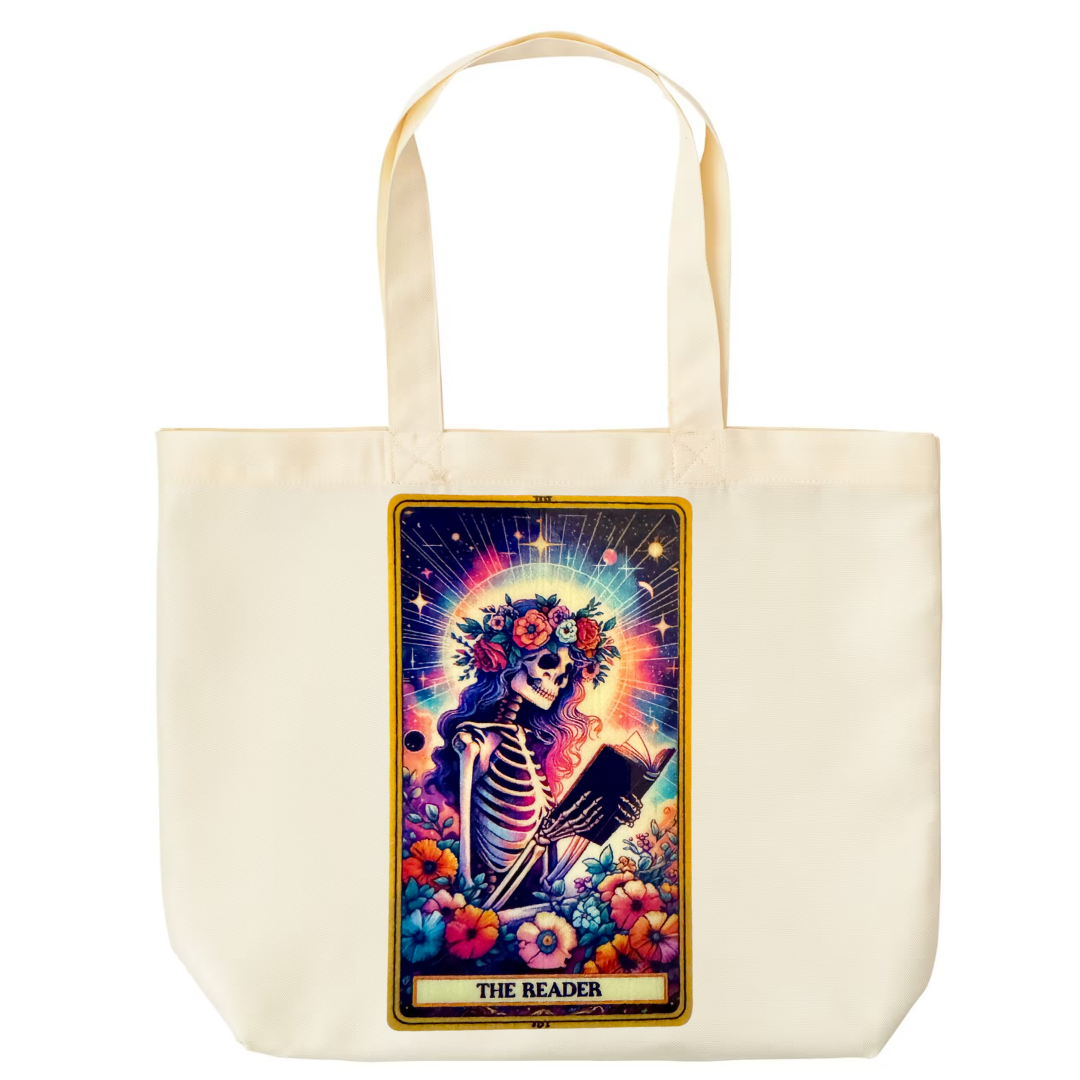 Tarot / Loteria Style Tote Bag : The Reader (v2)