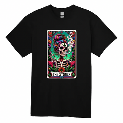 Tarot / Loteria Style T-shirt : The Stoner