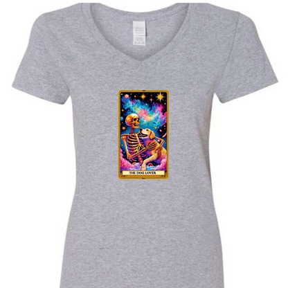 Tarot / Loteria Style T-shirt : The Dog Lover