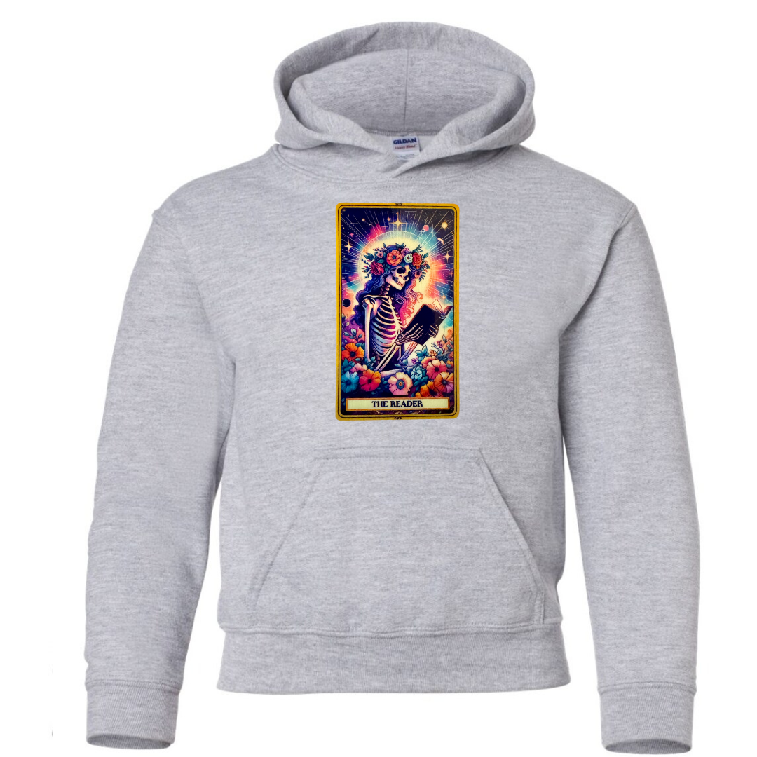 Tarot / Loteria Style Hoodie : The Reader (v2)