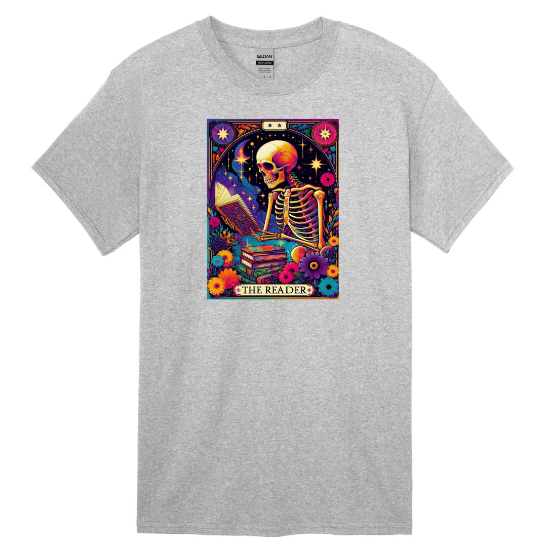 Tarot / Loteria Style T-shirt : The Reader