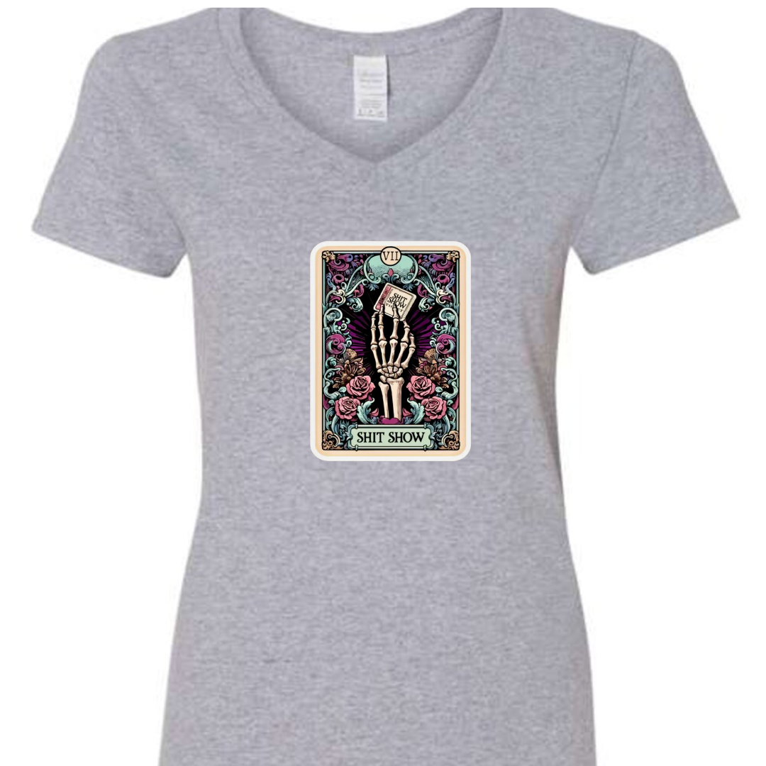 Tarot / Loteria Style T-shirt : Shit Show