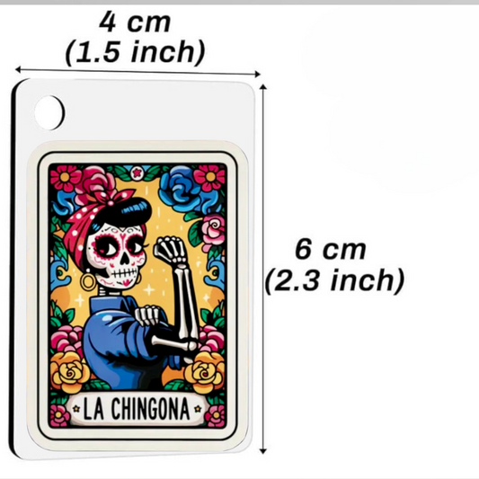 La Chingona (v2) Keychain