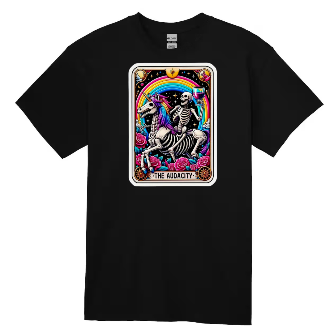 Tarot / Loteria Style T-shirt : The Audacity