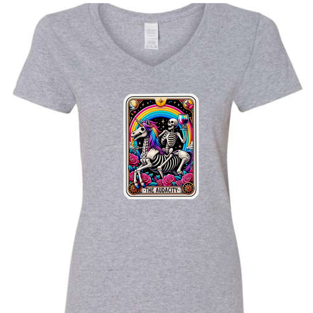 Tarot / Loteria Style T-shirt : The Audacity