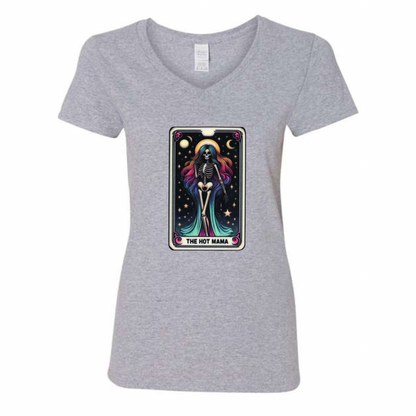 Tarot / Loteria Style T-shirt : The Hot Mama