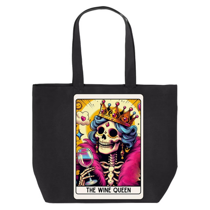 Tarot / Loteria Style Tote Bag : The Wine Queen