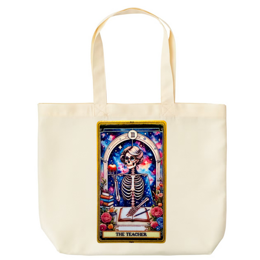 Tarot / Loteria Style Tote Bag : The Teacher (v3)