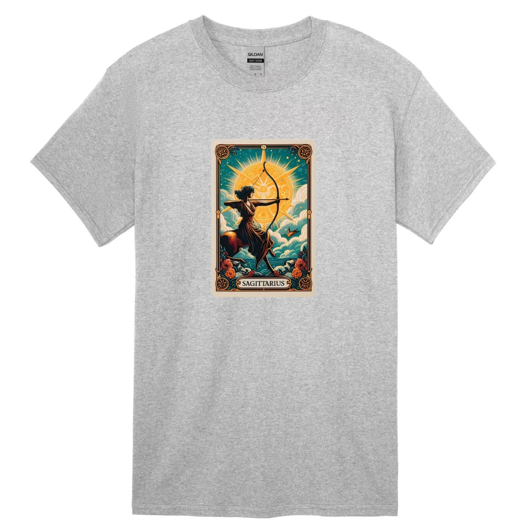 Zodiac Tarot  Style T-shirt : Sagittarius