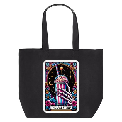 Tarot / Loteria Style Tote Bag : The Last Straw