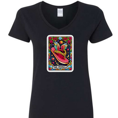 Tarot / Loteria Style T-shirt : The Chancla