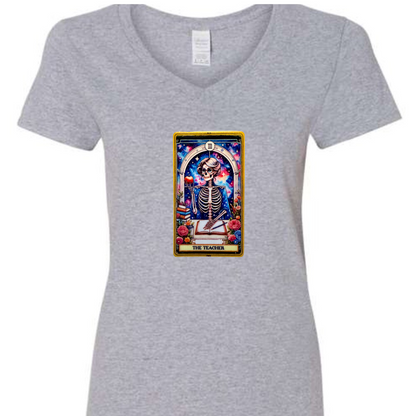 Tarot / Loteria Style T-shirt : The Teacher (v3)