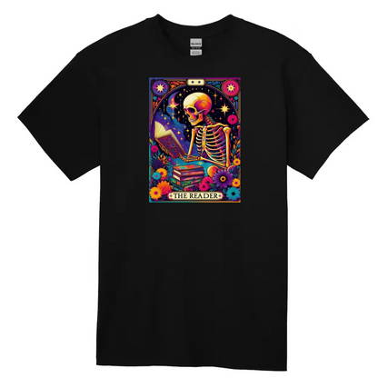 Tarot / Loteria Style T-shirt : The Reader