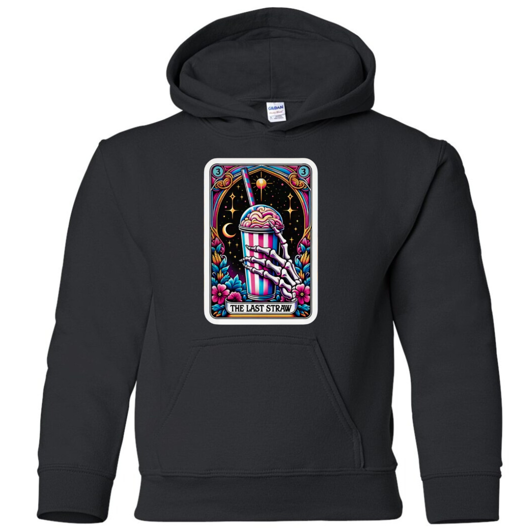 Tarot / Loteria Style Hoodie : The Last Straw