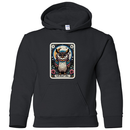 Tarot / Loteria Style Hoodie : The Night Owl