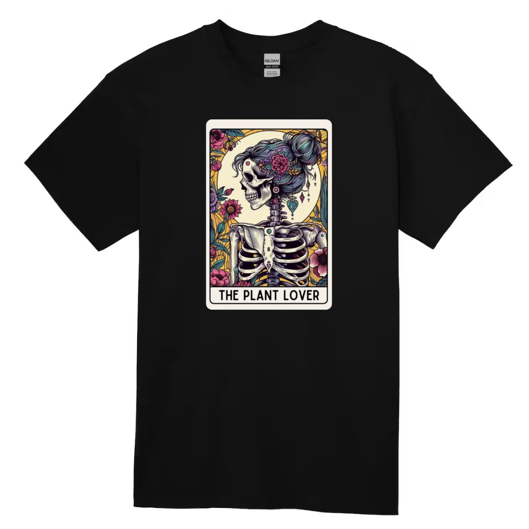 Tarot / Loteria Style T-shirt : The Plant Lover