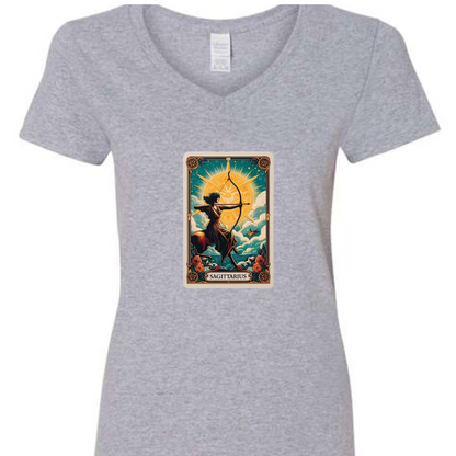 Zodiac Tarot  Style T-shirt : Sagittarius