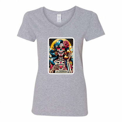 Tarot / Loteria Style T-shirt : La Chismosa