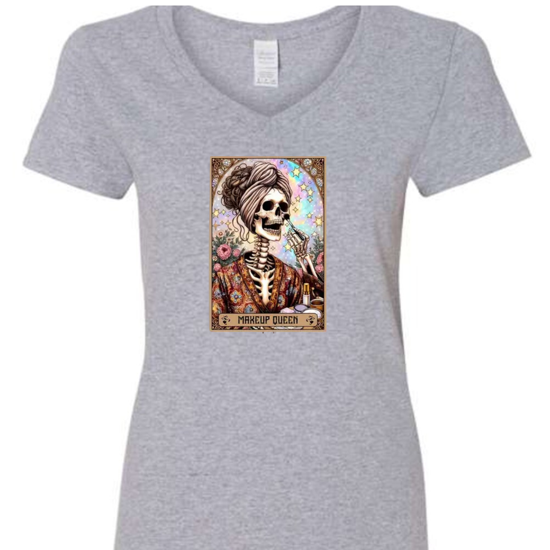 Tarot / Loteria Style T-shirt : The Makeup Queen