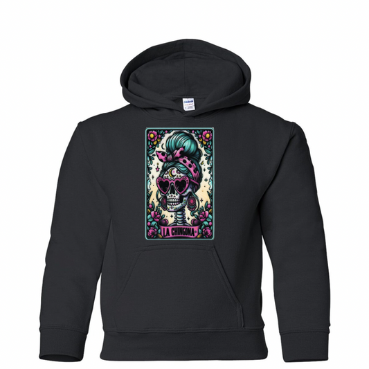 Tarot / Loteria Style Hoodie : La Chingona