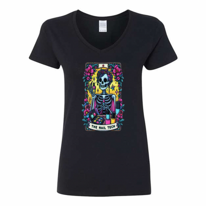 Tarot / Loteria Style T-shirt : The Nail Tech