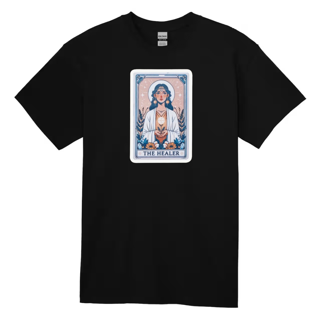 Tarot / Loteria Style T-shirt : The Healer