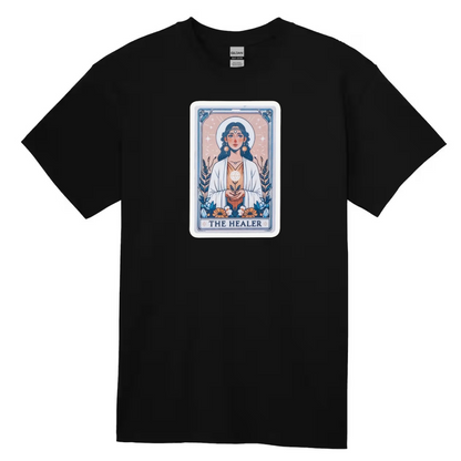 Tarot / Loteria Style T-shirt : The Healer