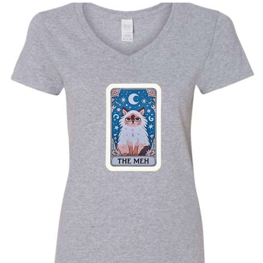 Tarot / Loteria Style T-shirt : The Meh