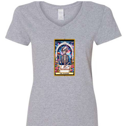 Tarot / Loteria Style T-shirt : The Teacher (v2)