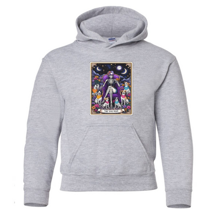 Tarot / Loteria Style Hoodie : The Dog Mom