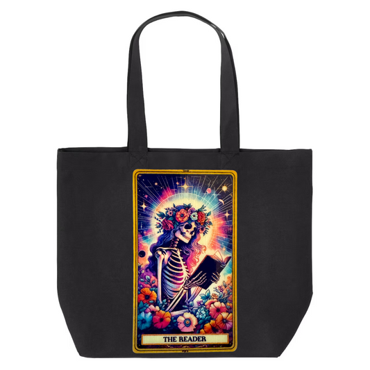 Tarot / Loteria Style Tote Bag : The Reader (v2)