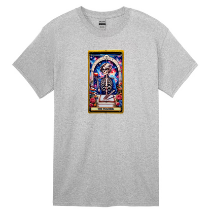 Tarot / Loteria Style T-shirt : The Teacher (v3)