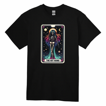 Tarot / Loteria Style T-shirt : The Hot Mama