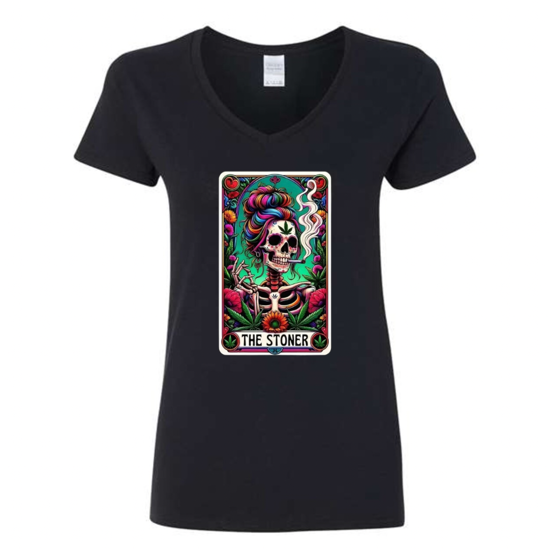 Tarot / Loteria Style T-shirt : The Stoner