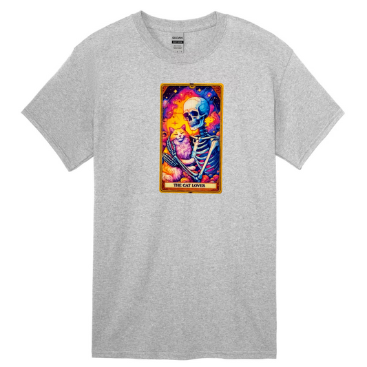 Tarot / Loteria Style T-shirt : The Cat Lover