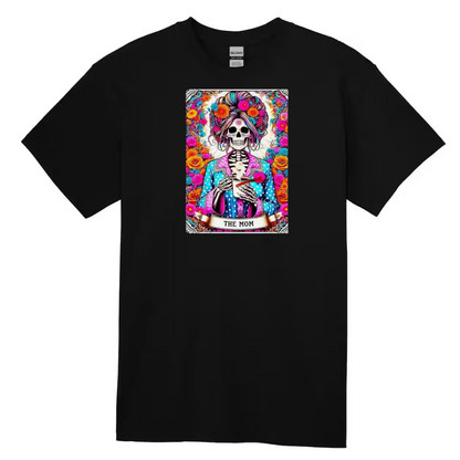 Tarot / Loteria Style T-shirt : The Mom (floral)