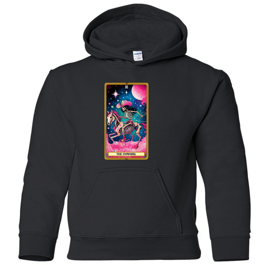 Tarot / Loteria Style Hoodie : The Cowgirl