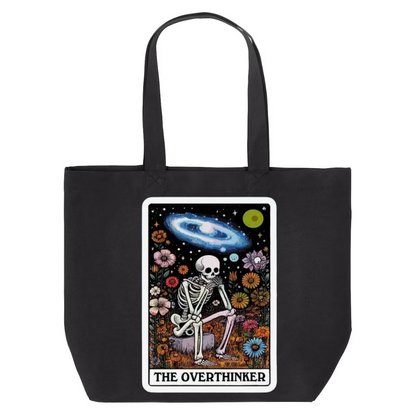 Tarot / Loteria Style Tote Bag : The Overthinker