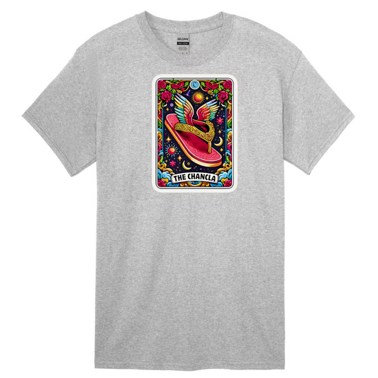 Tarot / Loteria Style T-shirt : The Chancla