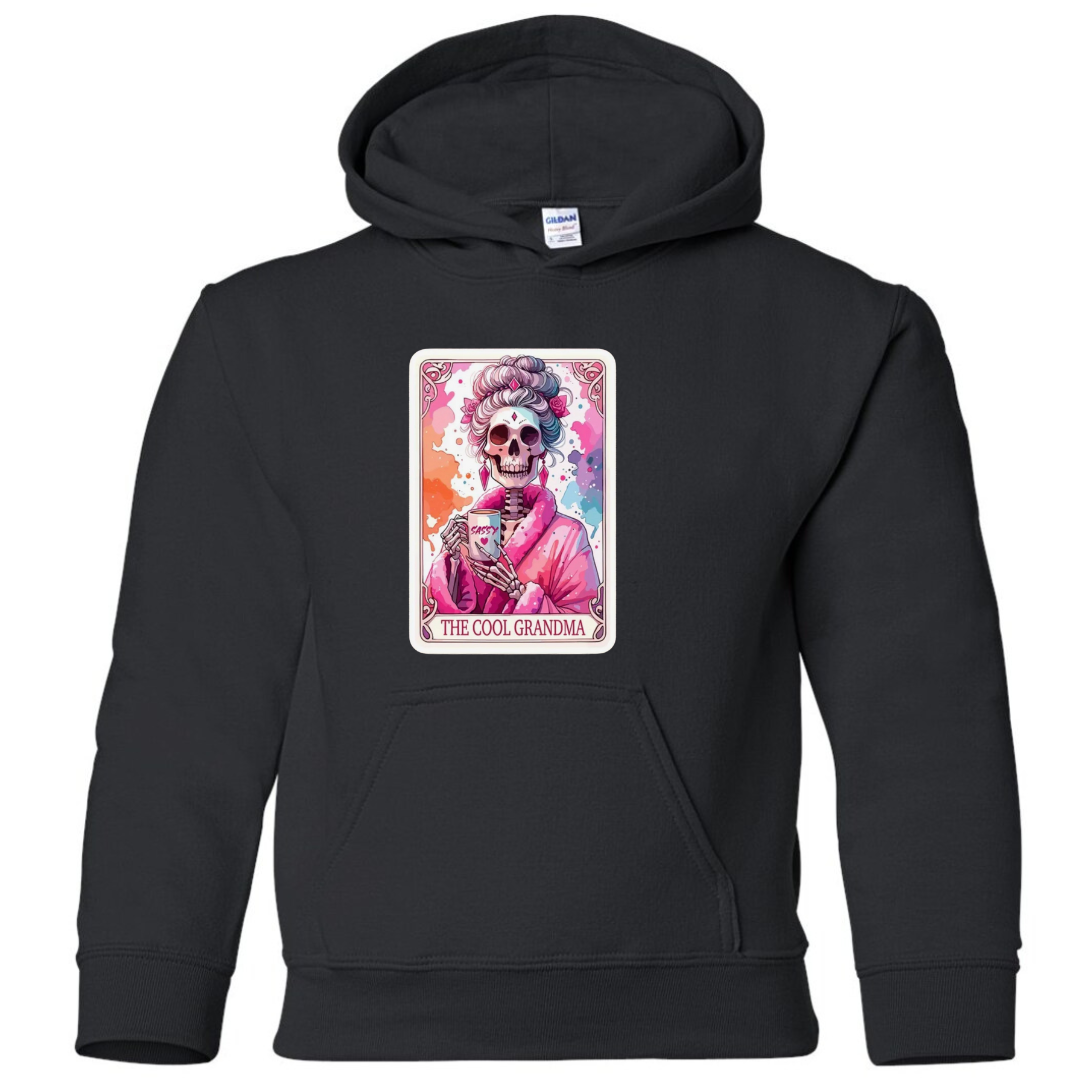 Tarot / Loteria Style Hoodie : The Cool Grandma